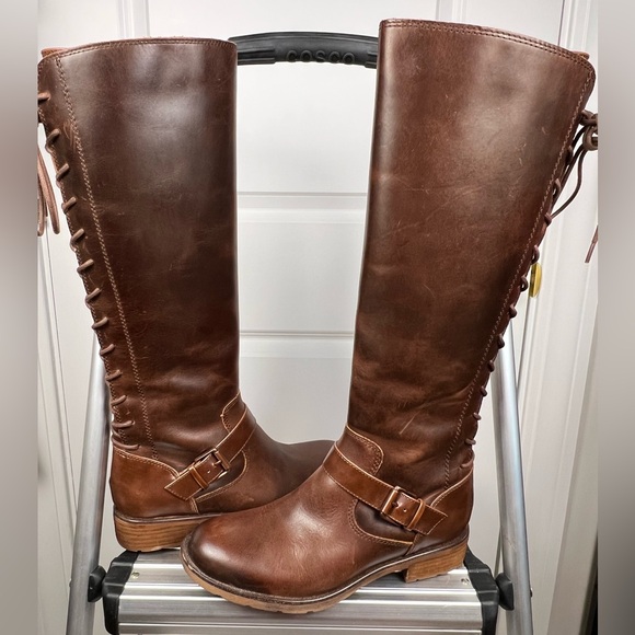 Sofft Women's Brown Lace Up Boots - Picture 4 of 10